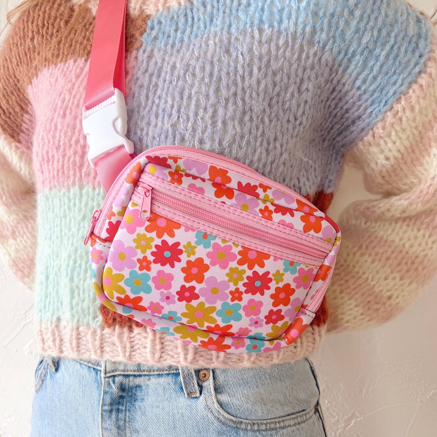 Crossbody Bag - Retro Florals