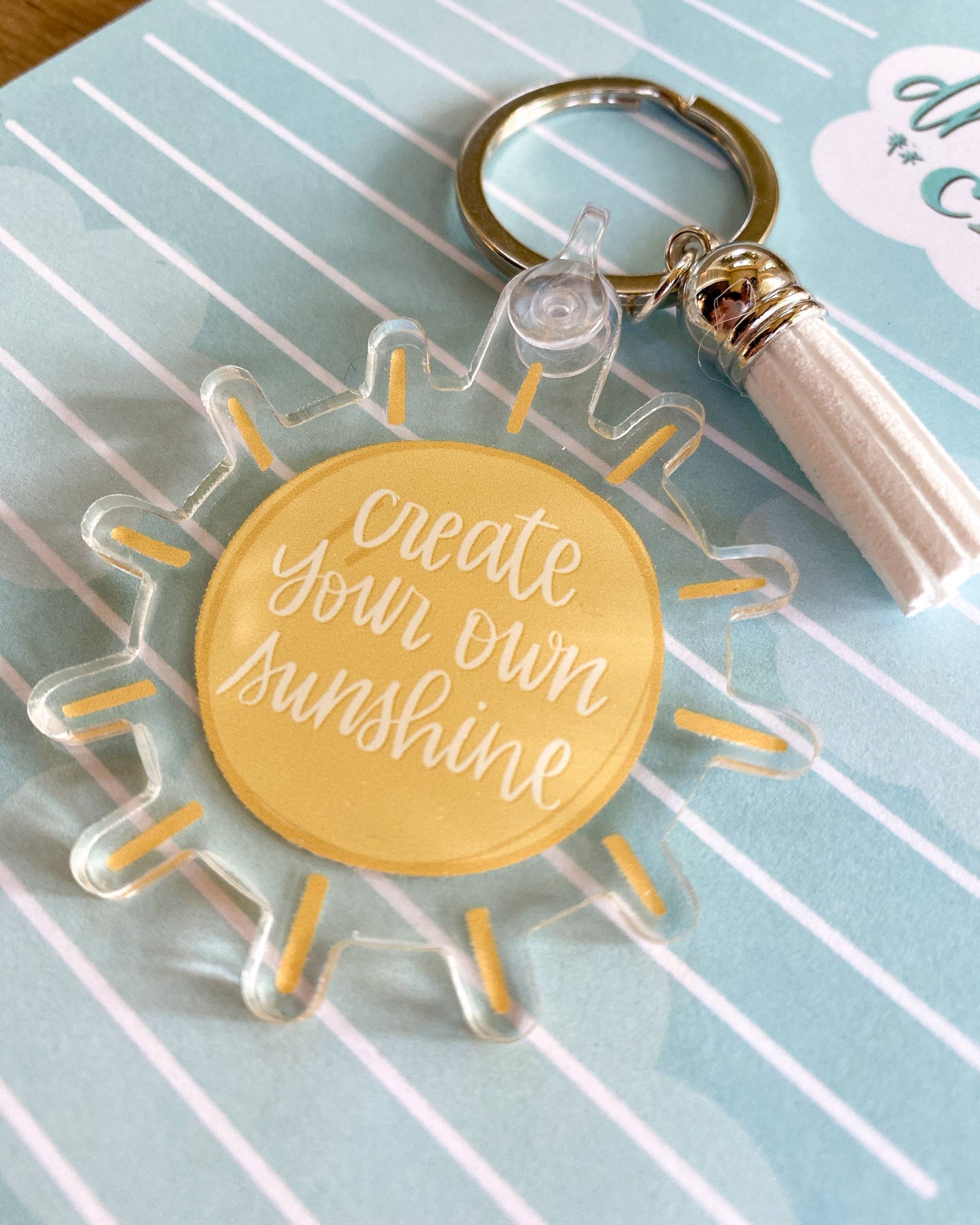 Create Your Own Sunshine Acrylic Keychain