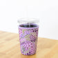 Lilac Floral Drink Sleeve