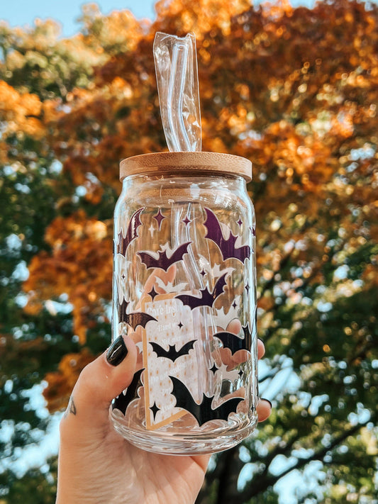 Bats Glass Can