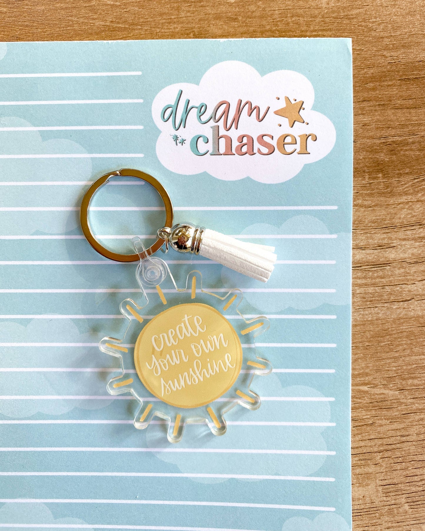 Create Your Own Sunshine Acrylic Keychain