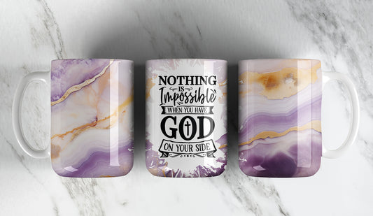 Nothing is impossible mug