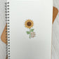 Turn to the Light Sunflower Fall Sticker