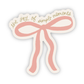 Simple Moments Bow Sticker