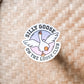 Silly Goose on the Loose waterproof sticker