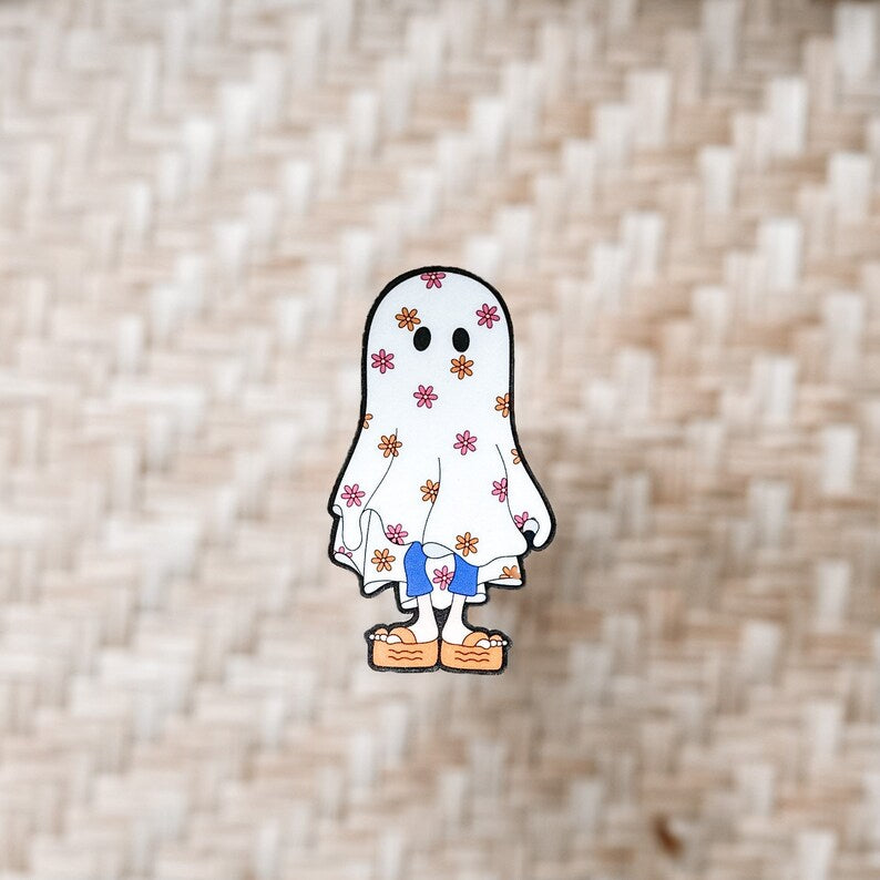 Lizzy ghost sticker