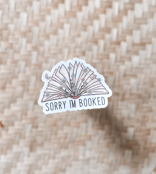 Sorry I'm Booked