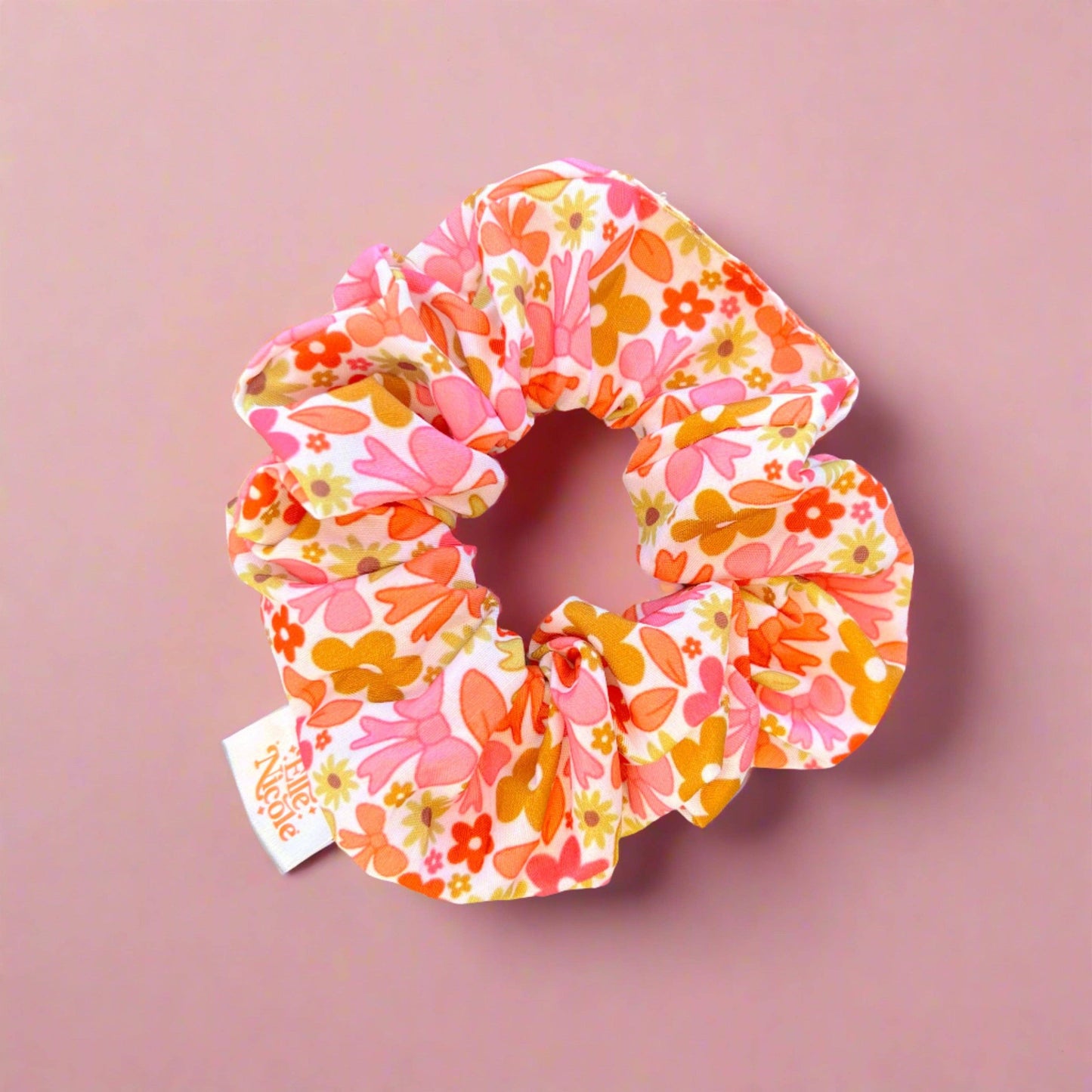 Scrunchie - Fall Florals & Bows