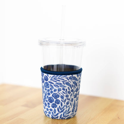 Porcelain Floral Drink Sleeve